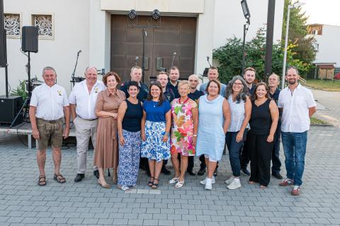 Gruppenfoto aller geehrten Personen